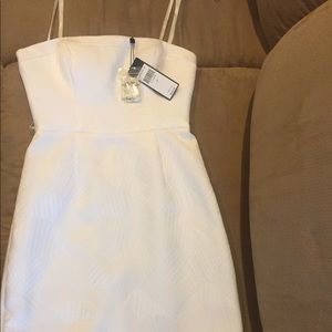 Never been worn strapless dress